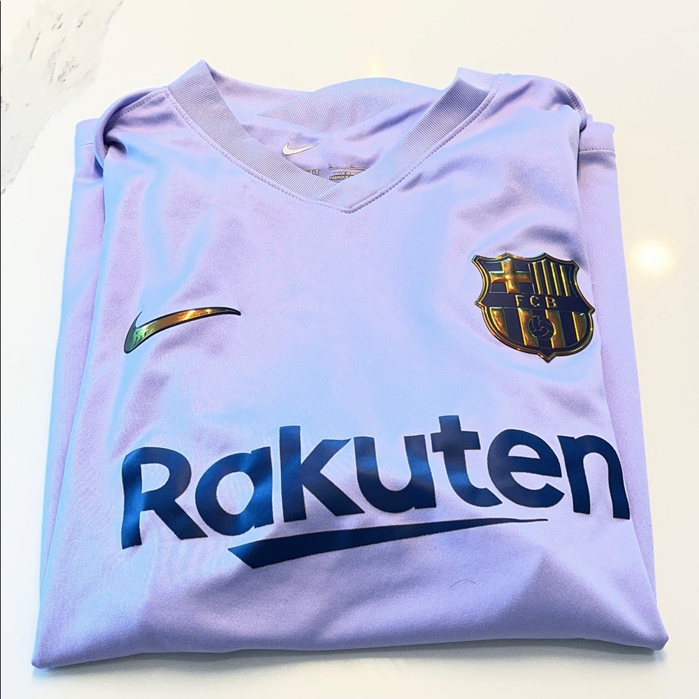 Nike Kids FCB Lilac Jersey